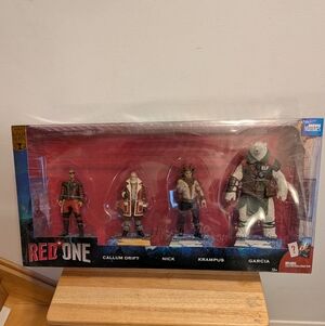 Red One Action Figures Set - Callum Drift, Nick, Krampus, Garcia